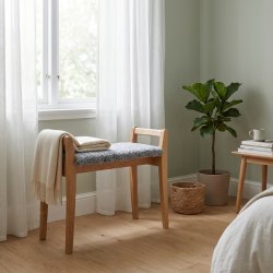  Soul � Pall i lackad ek med en bredd p� 58 cm