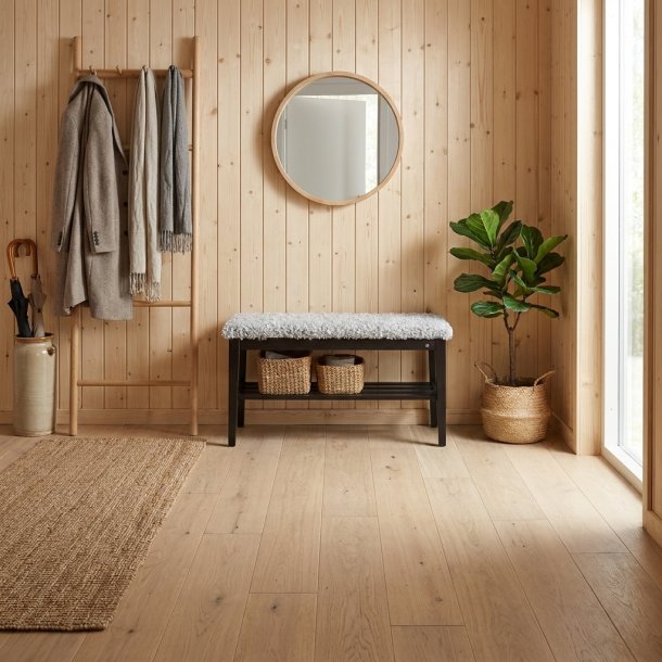 Hall - B�nk i sortbejdset eg
