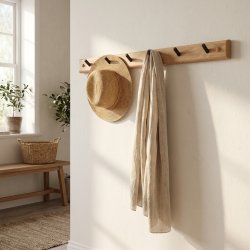  Freja � Kroklist i massiv ek, 80 cm bred
