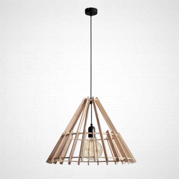 Zewo - Loftlampe i tr,  54 cm