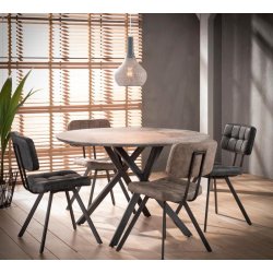 Perfora - Loftlampe i patineret sort/brunt metal