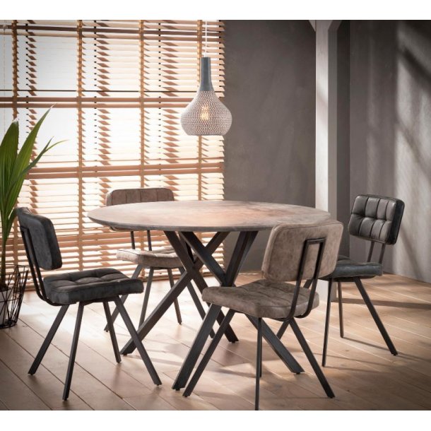 Perfora - Loftlampe i patineret sort/brunt metal