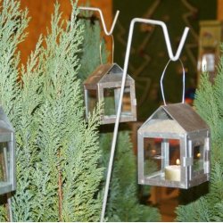 Marco -Spyd til fyrfadslys lanterne, galvaniseret