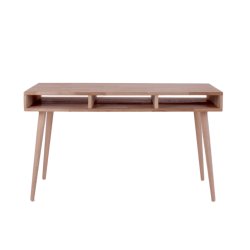 Boston - Skrivebord med 3 rum, eg