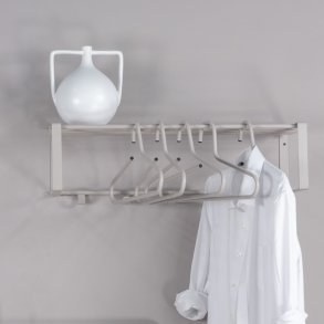 Dinex - Hattehylde i silky taupe metal