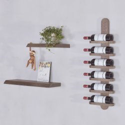 Milano - Vinreol til 6 flasker i rget eg