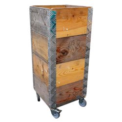 Arizona - Opbevaringskasse i genbrugstr, 36 x 36 x hjde 86,5 cm