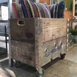 Arizona - Opbevaringskasse i genbrugstr, 55 x 36 x hjde 48,5 cm