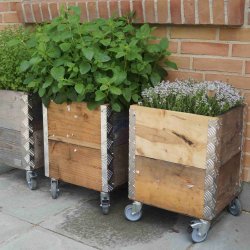 Arizona - Opbevaringskasse i genbrugstr, 36 x 36 x hjde 48,5 cm