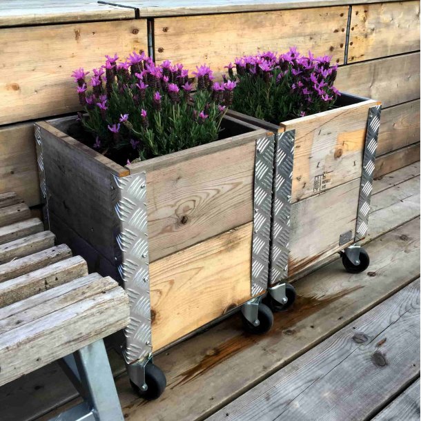 Arizona - Opbevaringskasse i genbrugstr, 36 x 36 x hjde 48,5 cm