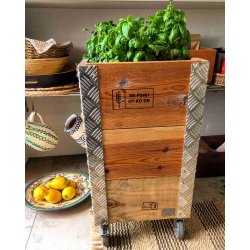 Arizona - Opbevaringskasse i genbrugstr, 36 x 36 x hjde 67,5 cm