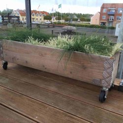 Arizona - Opbevaringskasse i genbrugstr, 102 x 25 x hjde 29,5 cm