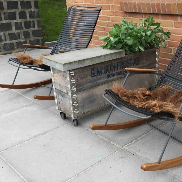 Arizona - Opbevaringskasse i genbrugstr, 102 x 25 x hjde 48,5 cm