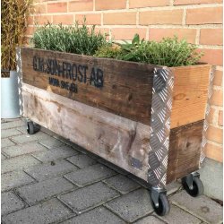 Arizona - Opbevaringskasse i genbrugstr, 102 x 25 x hjde 48,5 cm