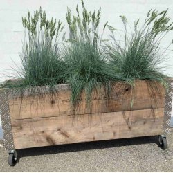 Arizona - Opbevaringskasse i genbrugstr, 102 x 25 x hjde 48,5 cm