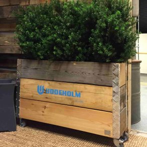 Arizona - Frvaringslda i tervunnet tr, 102 x 25 x hjd 67,5 cm