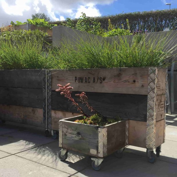 Arizona - Opbevaringskasse i genbrugstr, 102 x 25 x hjde 67,5 cm