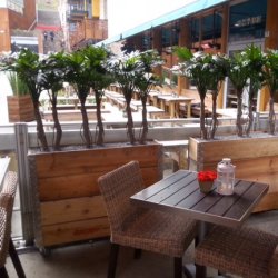 Arizona - Opbevaringskasse i genbrugstr, 102 x 25 x hjde 86,5 cm