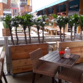 Arizona - Frvaringslda i tervunnet tr, 102 x 25 x hjd 86,5 cm