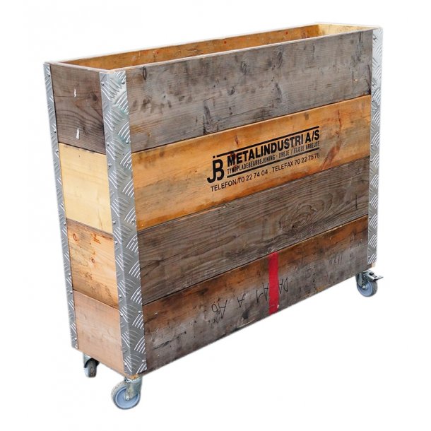 Arizona - Opbevaringskasse i genbrugstr, 102 x 25 x hjde 86,5 cm