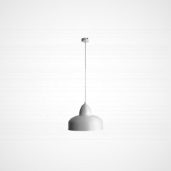 Kosmo - Loftlampe i hvid metal