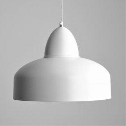 Kosmo - Loftlampe i hvid metal