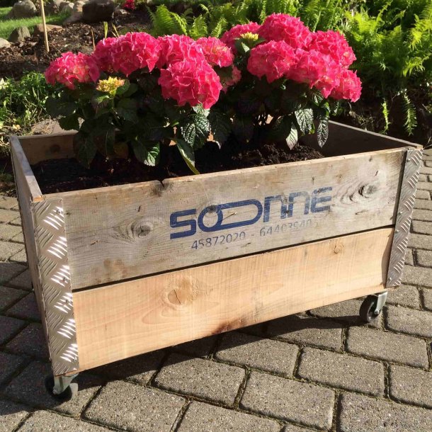 Arizona - Plantekasse i genbrugstr, 91 x 51,5 x hjde 48,5 cm