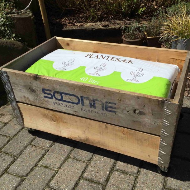 Arizona - Plantekasse i genbrugstr, 91 x 51,5 x hjde 48,5 cm