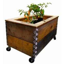 Arizona - Plantekasse i genbrugstr, 91 x 51,5 x hjde 48,5 cm