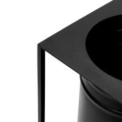 Paco - Paraplyholder i sort metal