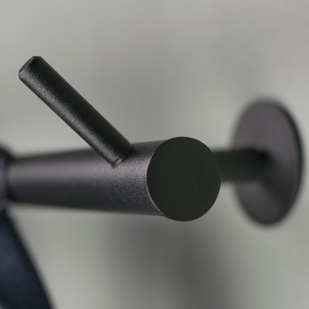 Brooks - Knagerkke med fem knager i sort metal