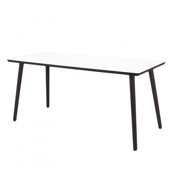 Dash - Skrivebord, hvid hjtrykslaminat, fire strrelser