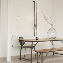 Mathis Åh gud opadgående Move - Spisebord i mangotræ, 80 x 180 cm - Moderne designs - unikt,  nytænkende og individuelt - 3-Nordic
