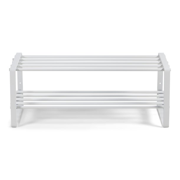 Dinex - Skostativ i hvid metal