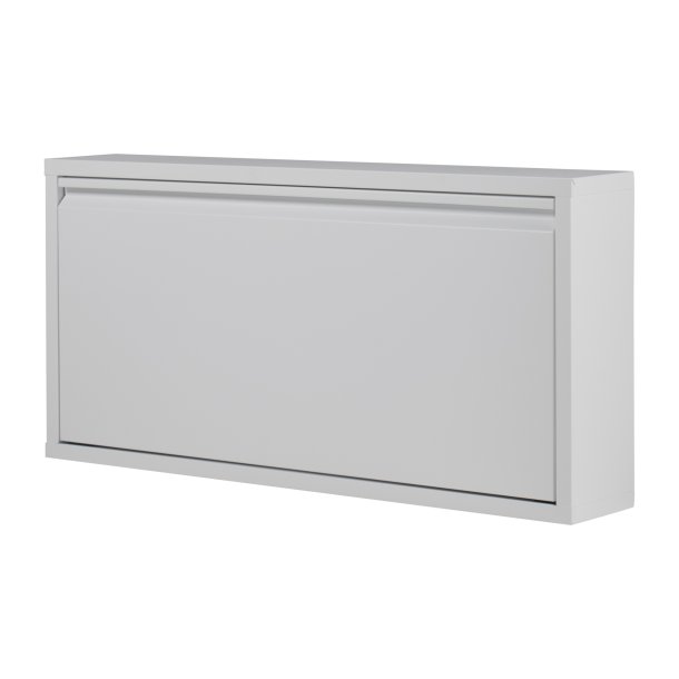  Zapato - Skoskab med 1 rum - hvid metal