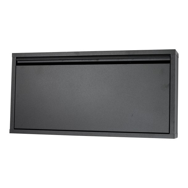 Zapato - Skoskab med 1 rum - sort metal