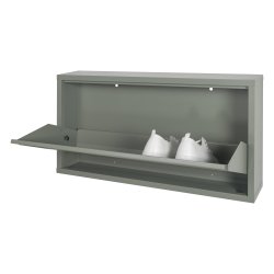 Zapato - Skoskab med 1 rum - stvet grn metal