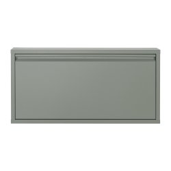 Zapato - Skoskab med 1 rum - stvet grn metal