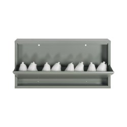 Zapato - Skoskab med 1 rum - stvet grn metal