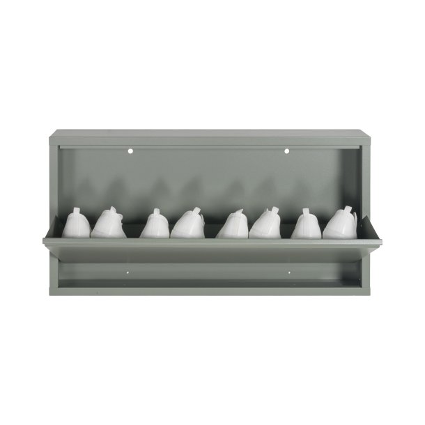 Zapato - Skoskab med 1 rum - stvet grn metal