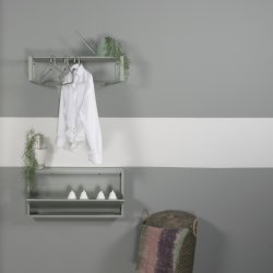 Zapato - Skoskab med 1 rum - stvet grn metal