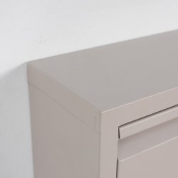 Zapato - Skoskab med 1 rum - silky taupe metal