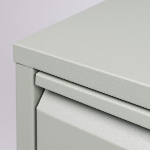 Zapato - Skoskab med 2 dobbelt rum - stvet grn metal