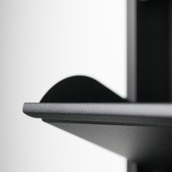 Zapato - Skoskab med 5 rum - sort metal