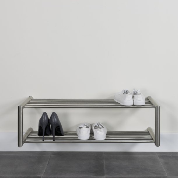 Ironstyle - Skohylde i rustfri stl