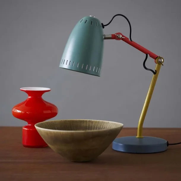 Dallas - Bordlampe i mixede metalfarver