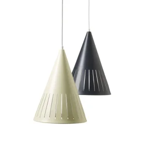 Dallas - Pendel i beige eller sort metal