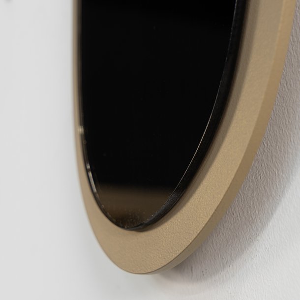 Cosma - Spejl &amp; hylde, enkeltvis eller som s�t i en champagnefarvet metal