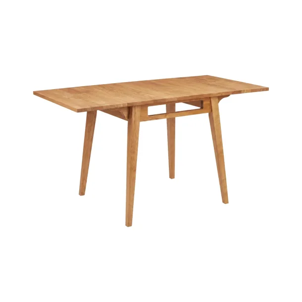 Atlas - Spisebord med klapper i lys tr�look, 60 x 60 (105) cm.