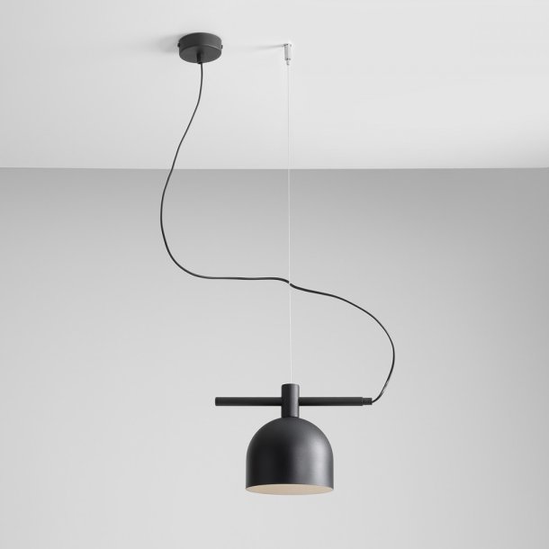 Tudor - Loftlampe i sort metal